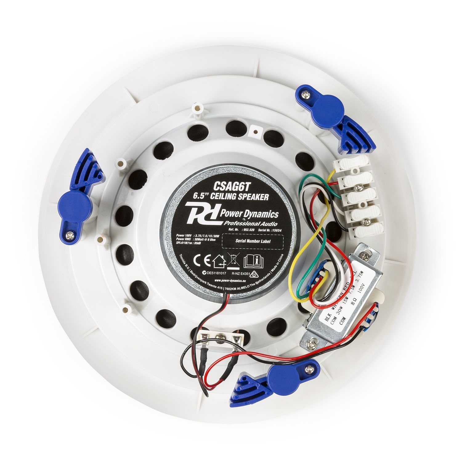 CSAG6T Ceiling Speaker 100V 6.5” Alu