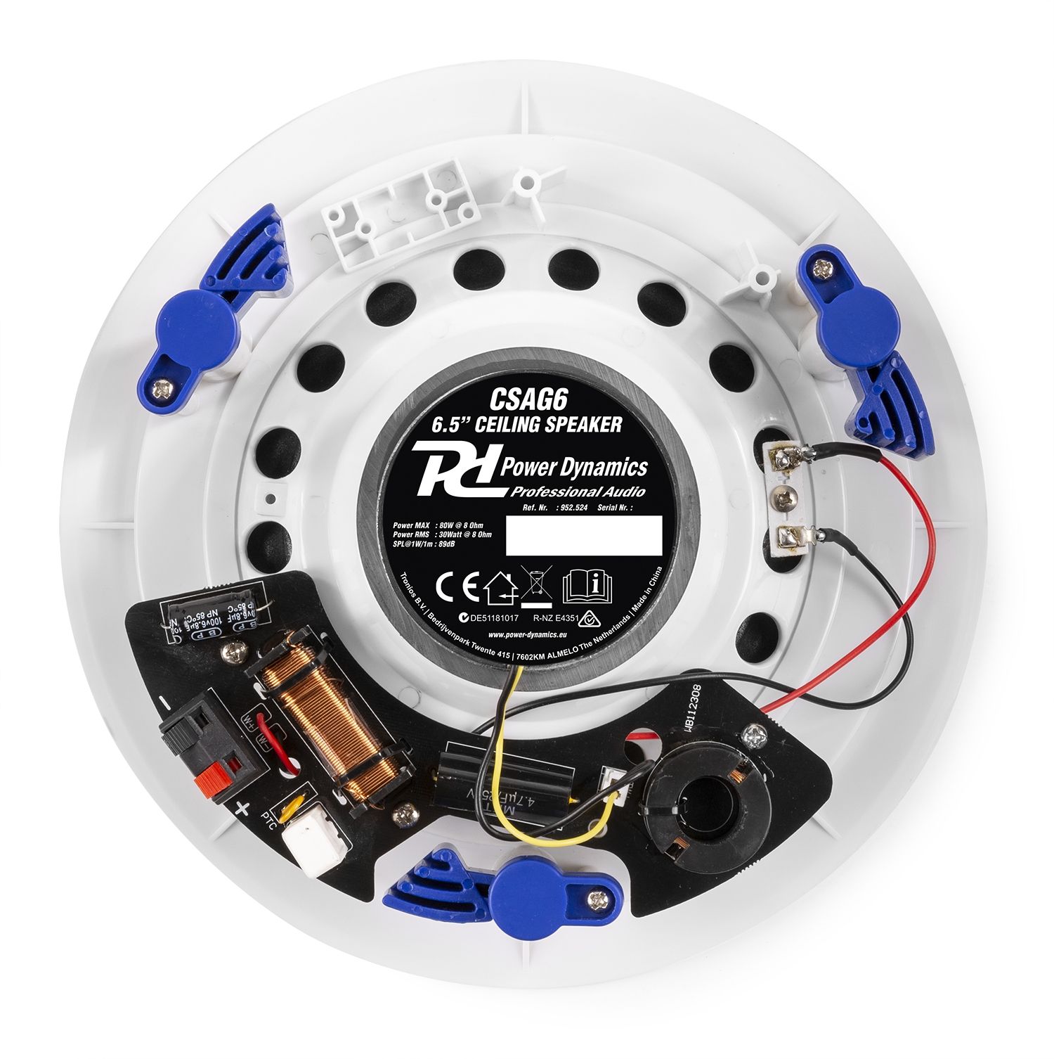 CSSG6 Ceiling Speaker 6.5” Alu