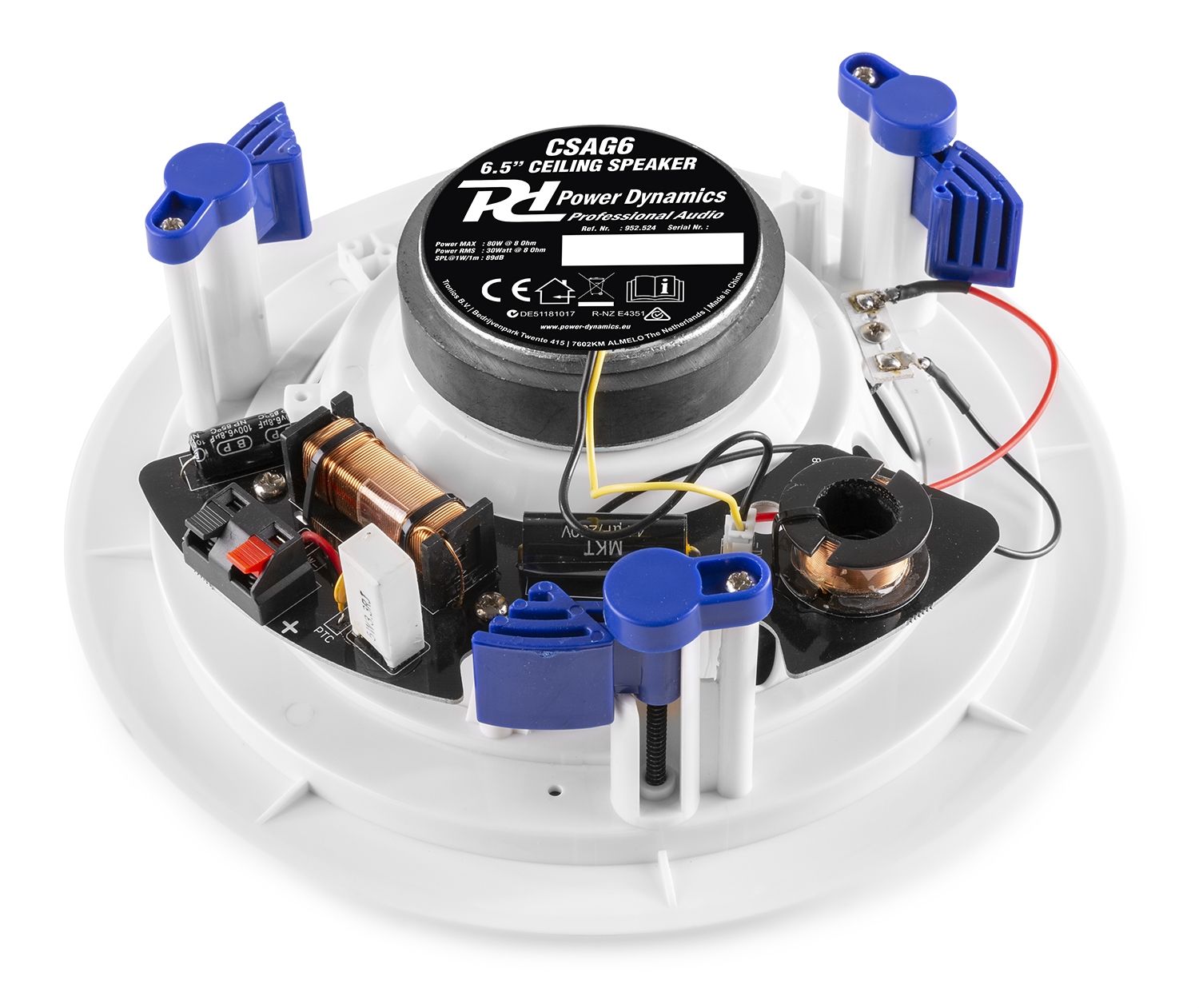CSSG6 Ceiling Speaker 6.5” Alu