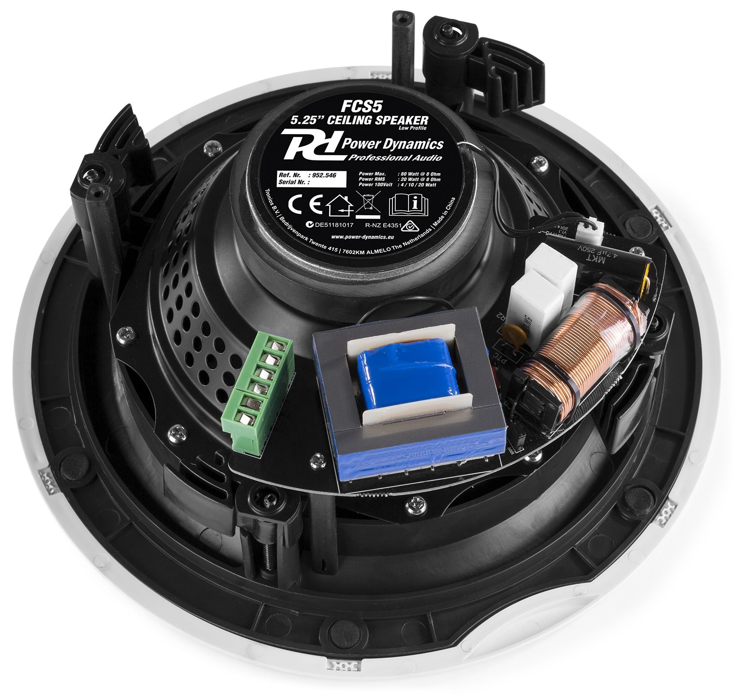 FCS5 Low Profile Ceiling Speaker 100V 5,25"