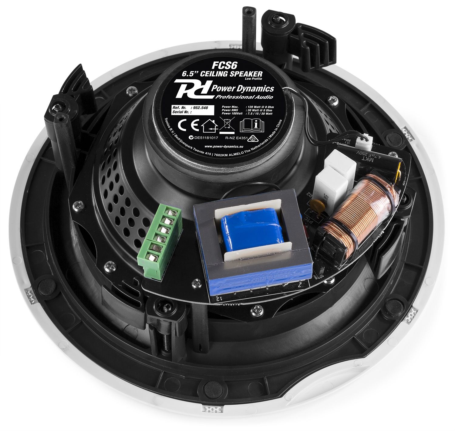 FCS6 Low Profile Ceiling Speaker 100V 6,5"