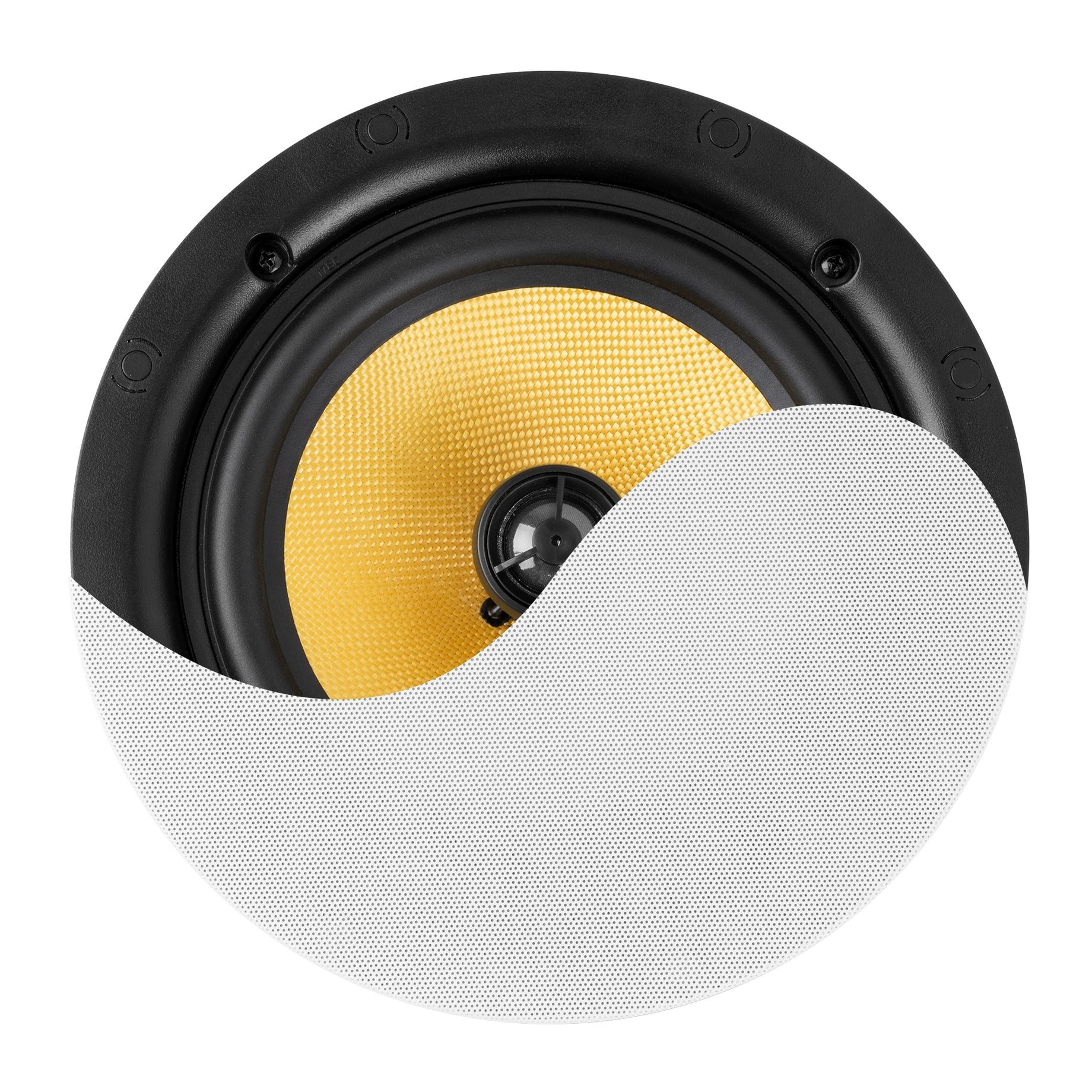 KVCS8 HQ Low Profile Ceiling Speaker 2-way 8" White