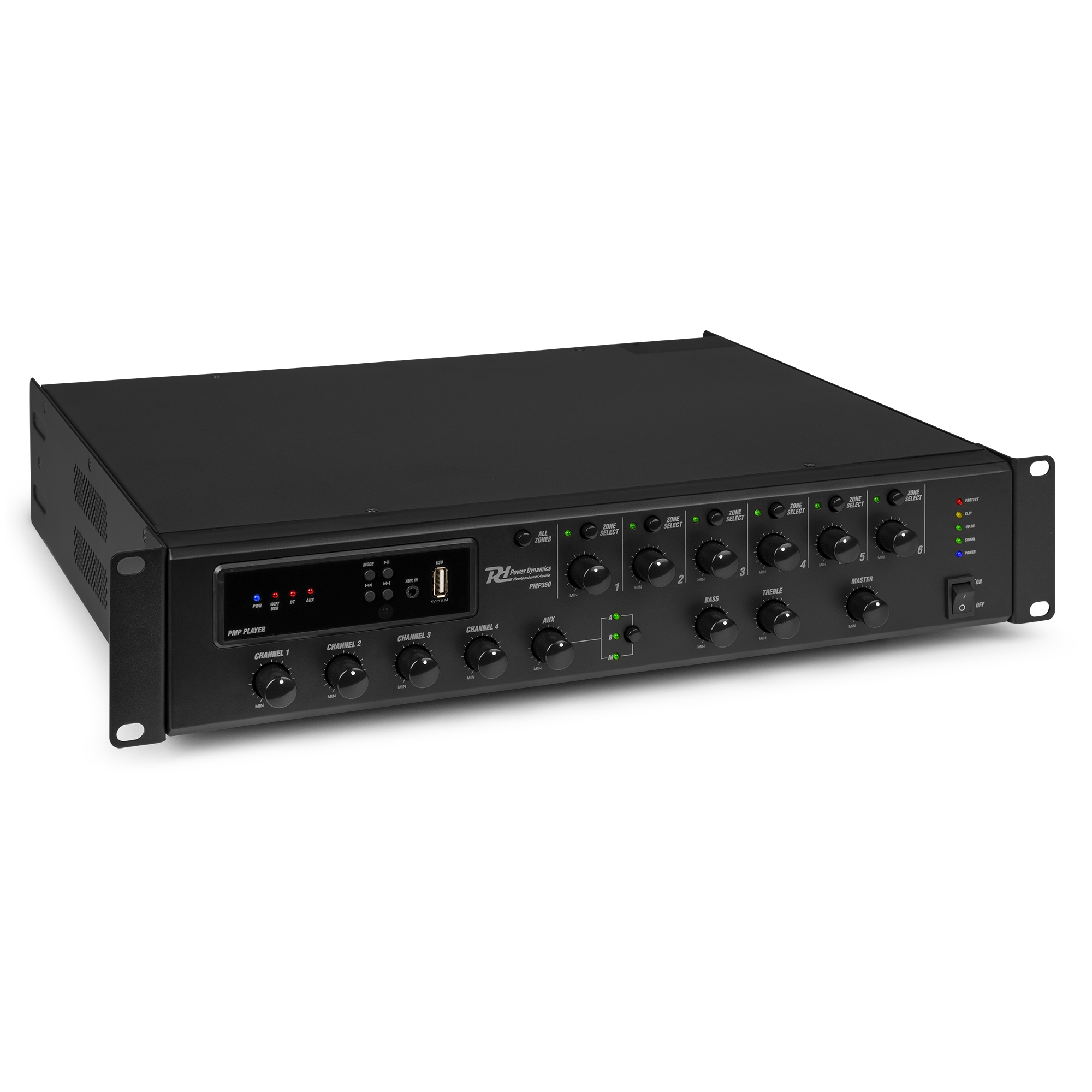 PMP360 Commercial Mixer Amplifier 360W 6 zones