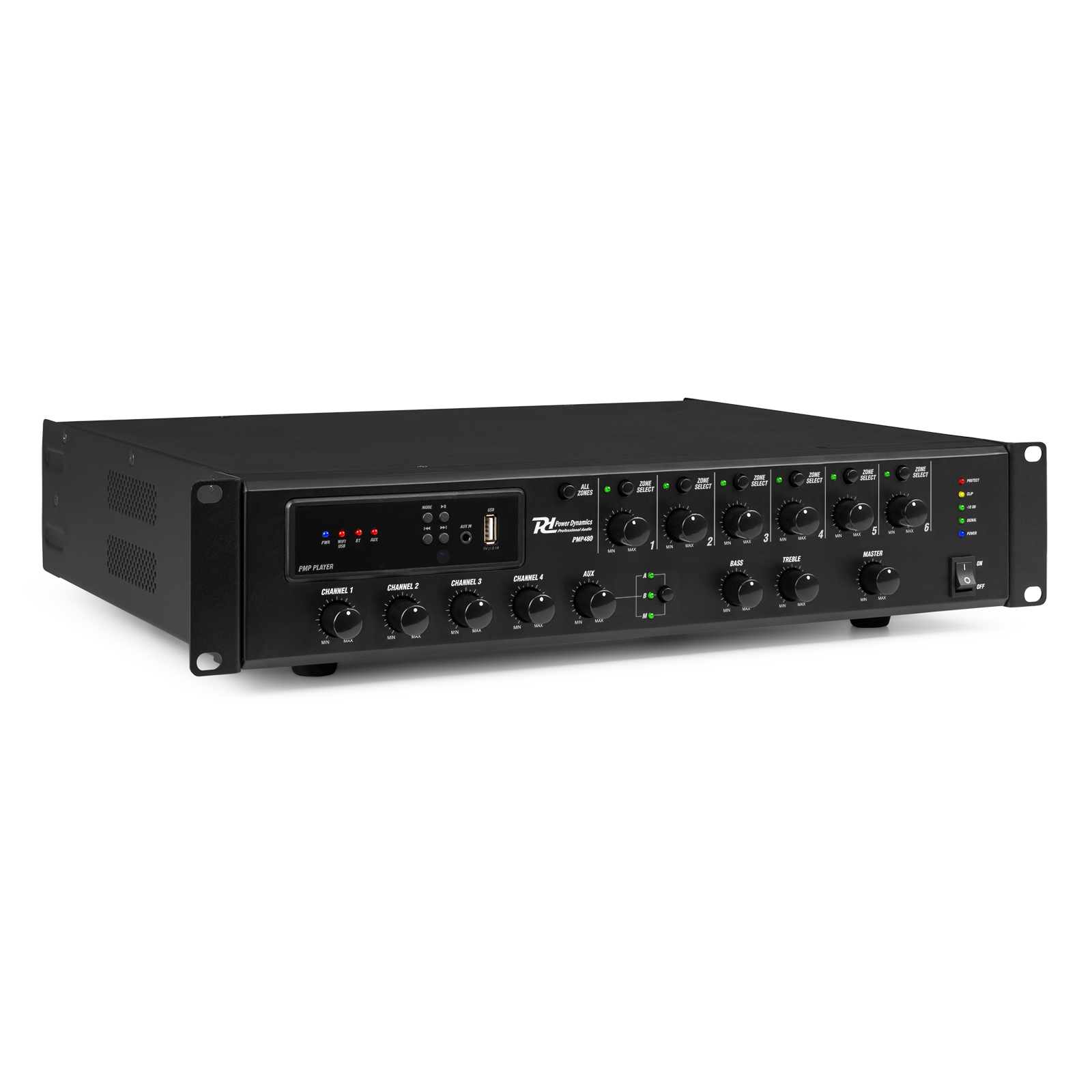 PMP480 Commercial Mixer Amplifier 480W 6 zones