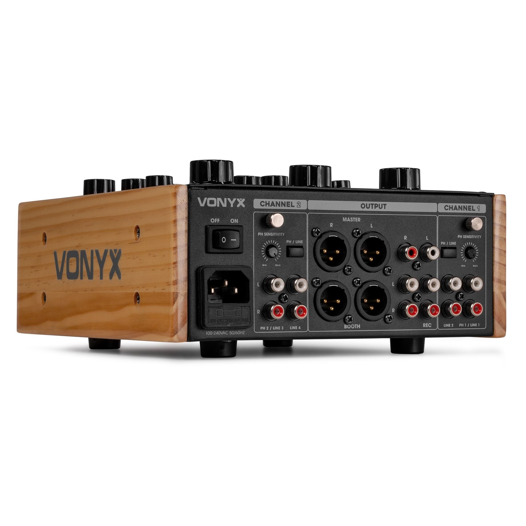 VDJ250 2-Channel DJ Rotary Mixer