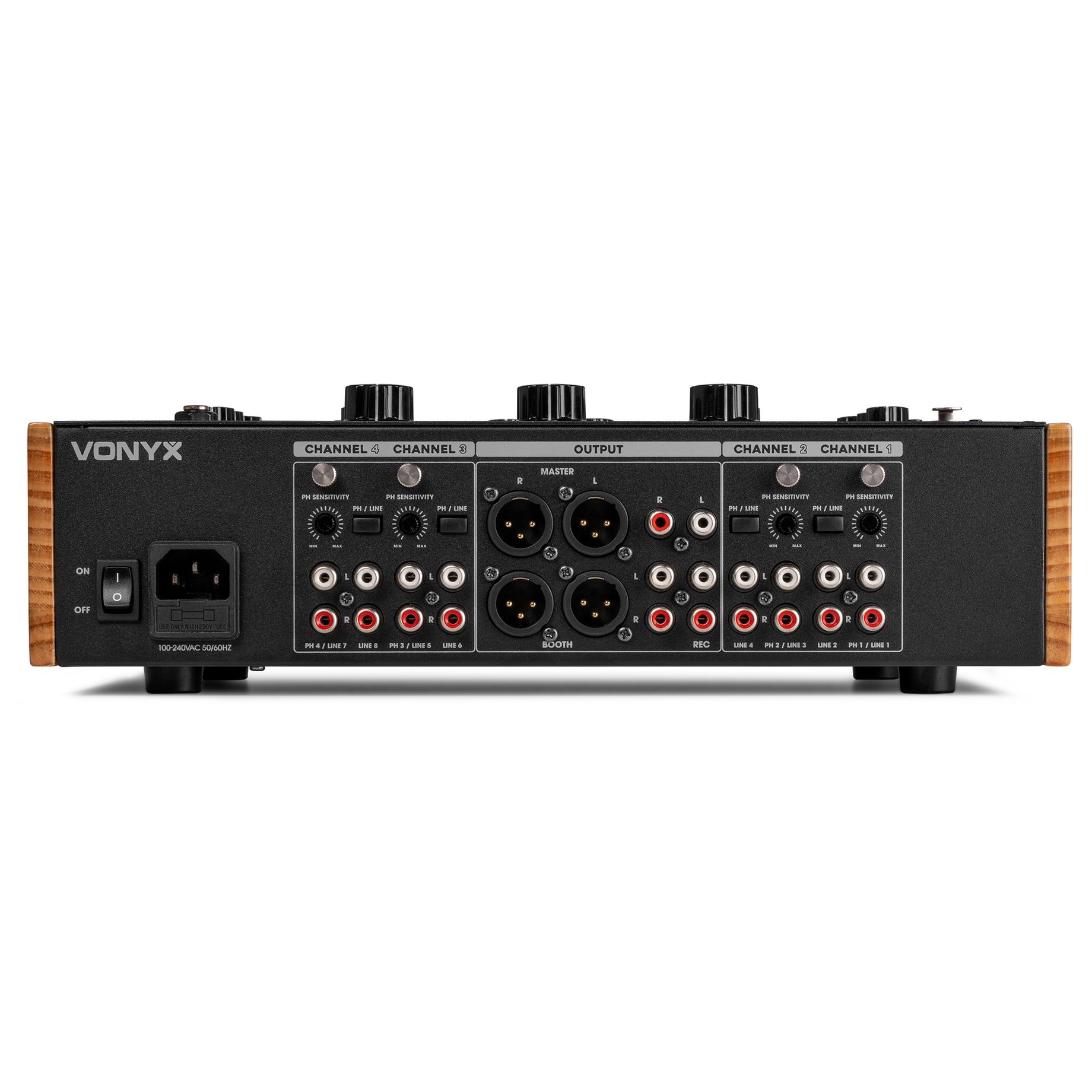 VDJ270 4-Channel DJ Rotary Mixer