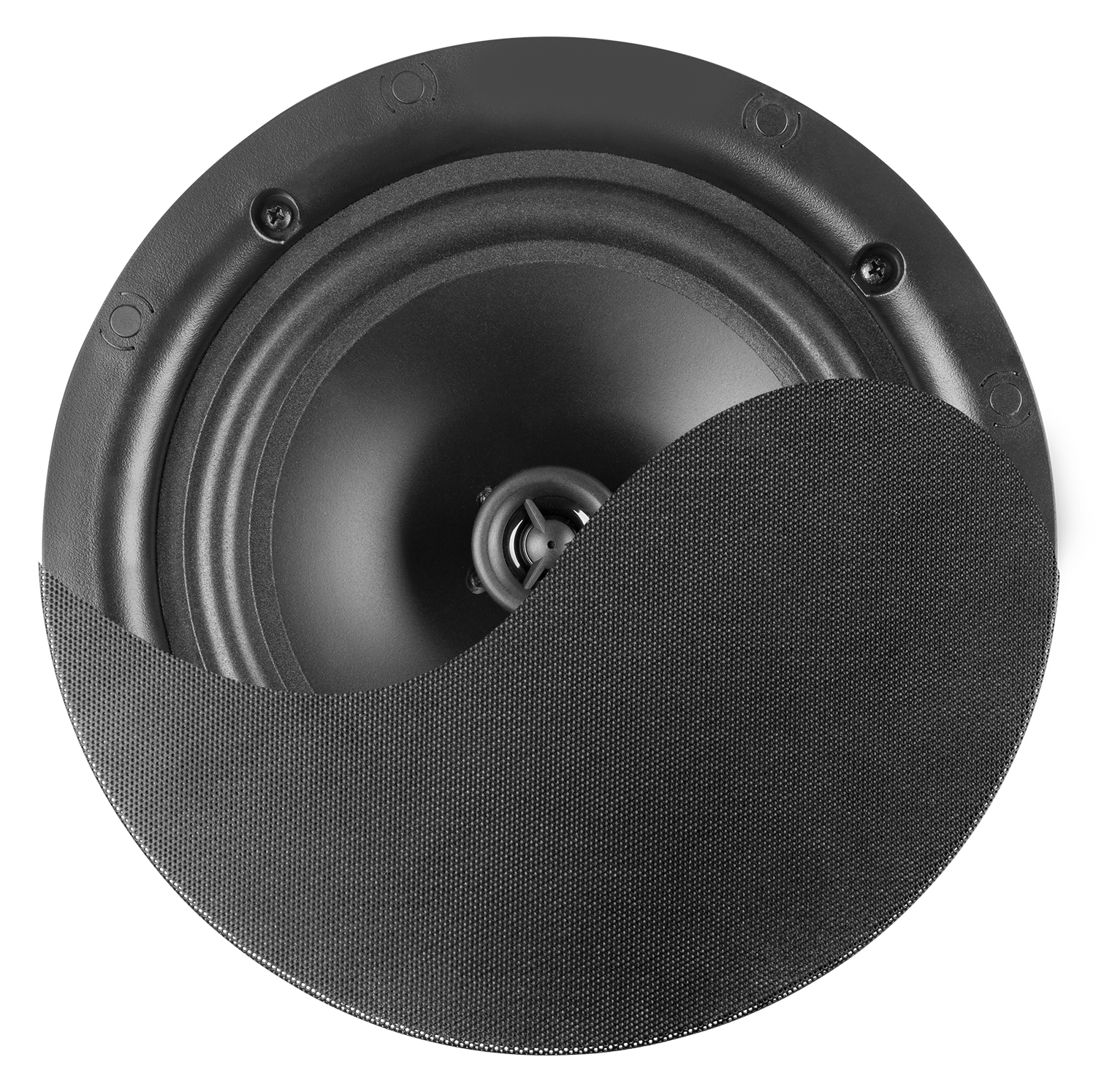 NCSP8B Low Profile Ceiling Speaker 100V 8" Black