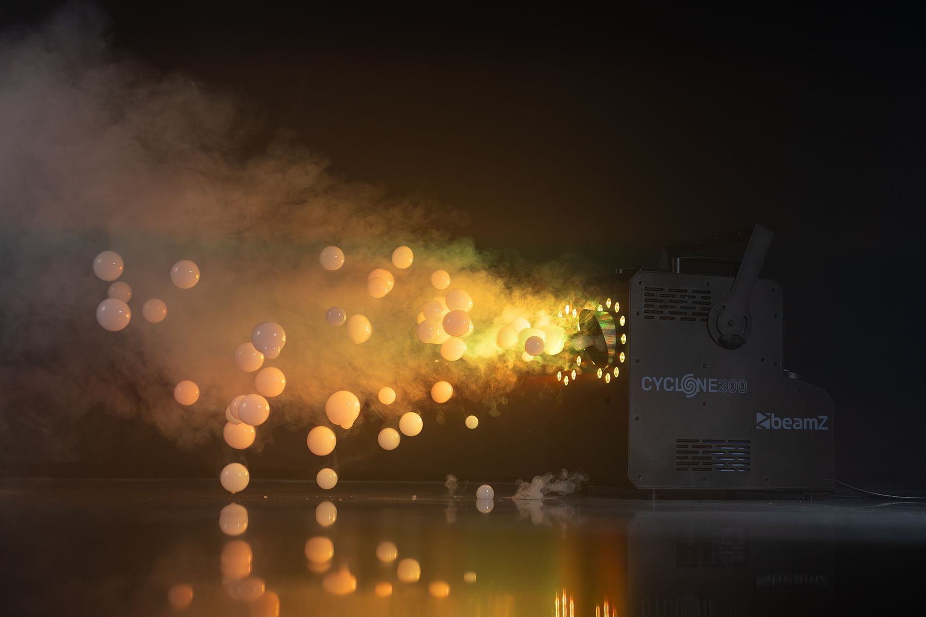 Cyclone200 Smoke & Bubble Machine with RGBW LEDs