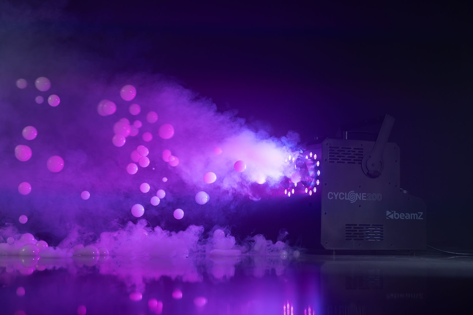 Cyclone200 Smoke & Bubble Machine with RGBW LEDs