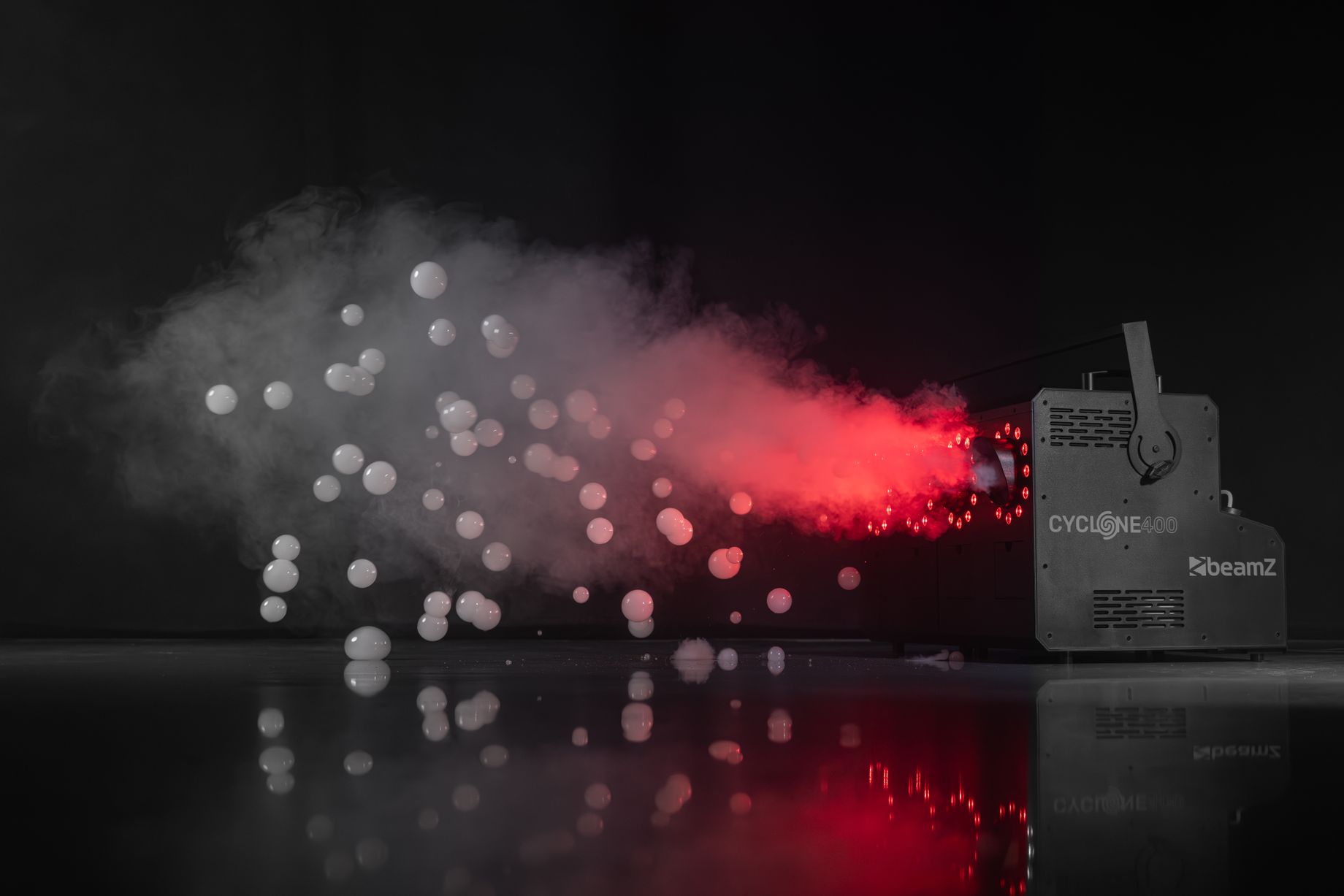 Cyclone400 Smoke & Bubble Machine with RGBW LEDs