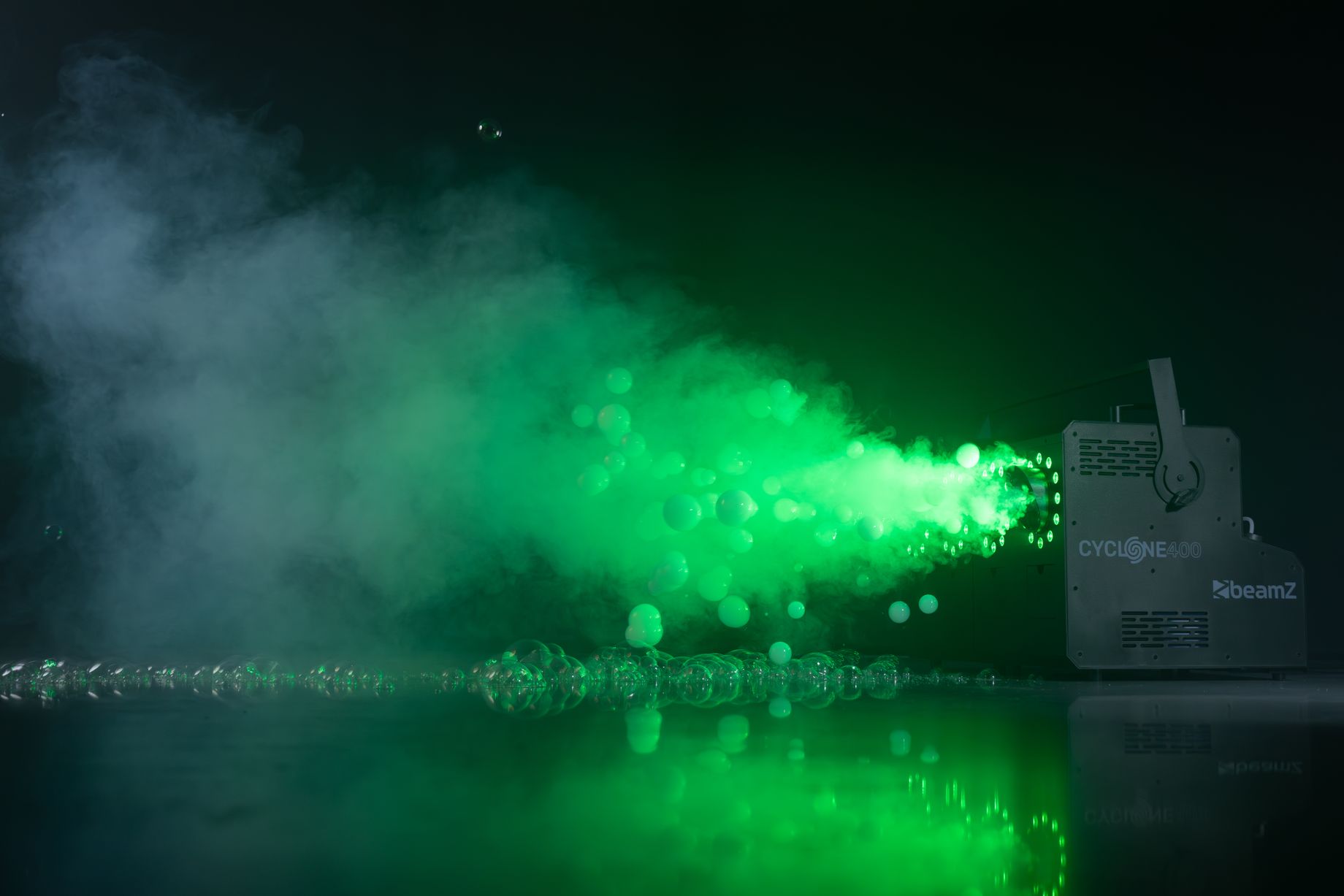 Cyclone400 Smoke & Bubble Machine with RGBW LEDs