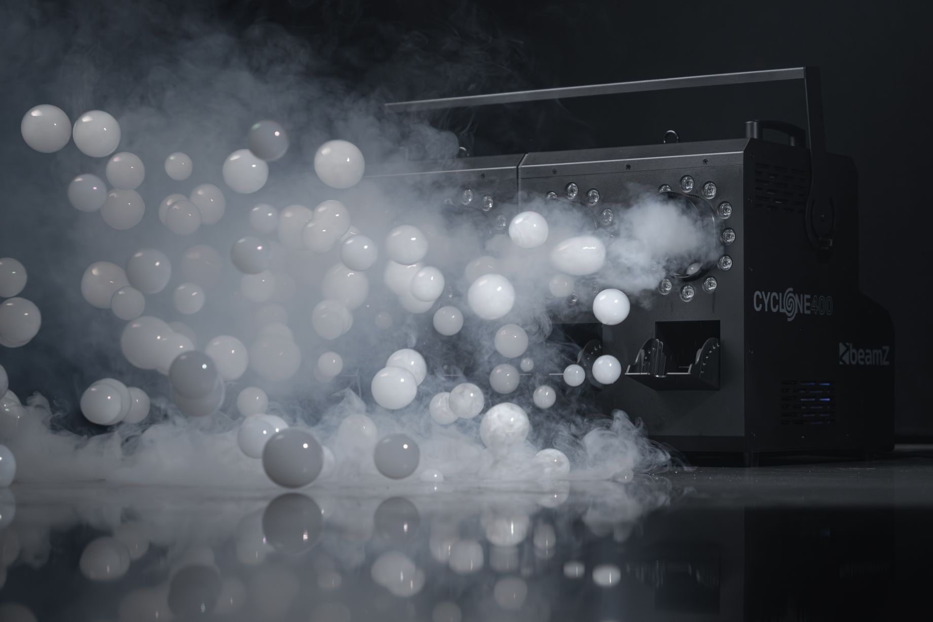 Cyclone400 Smoke & Bubble Machine with RGBW LEDs