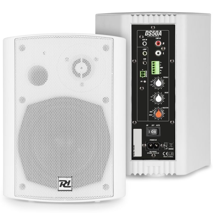 DS50AW Active Speaker Set with BT 5.25” 100W White