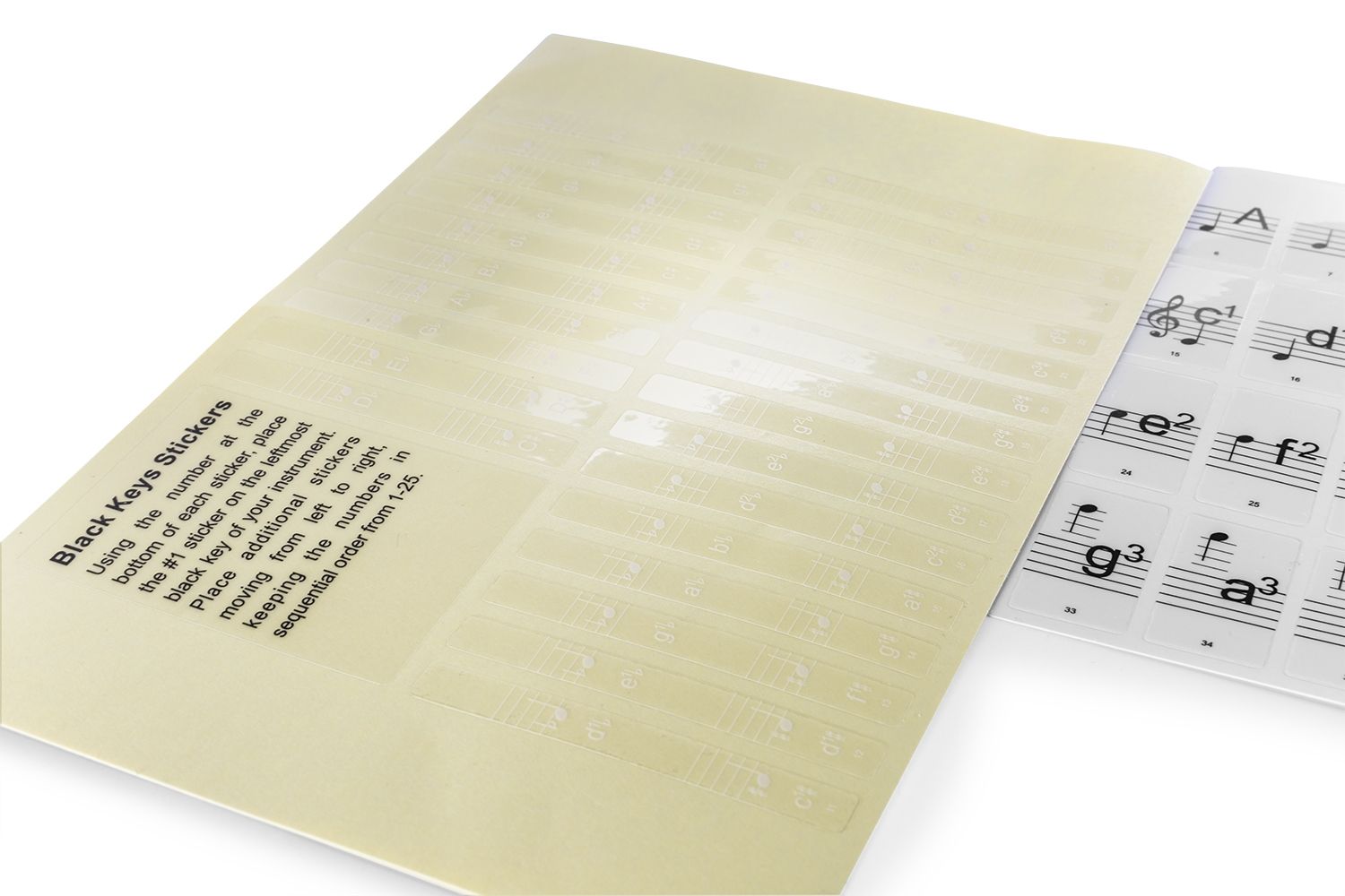 KB-KEY Removable Keyboard Keynote Stickers