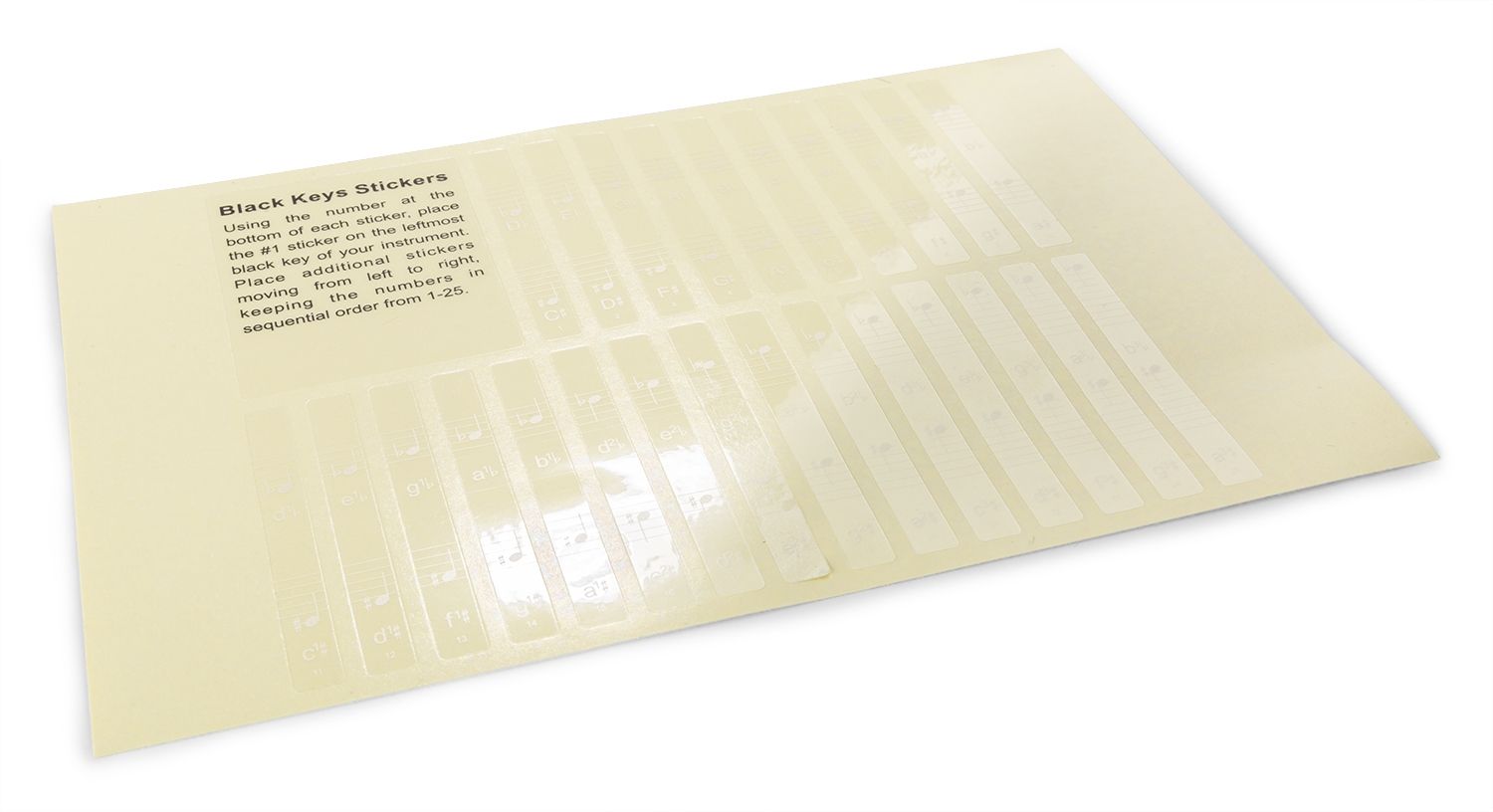 KB-KEY Removable Keyboard Keynote Stickers